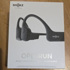 Shokz OpenRun Over-Ear Headphones - Sleek Black